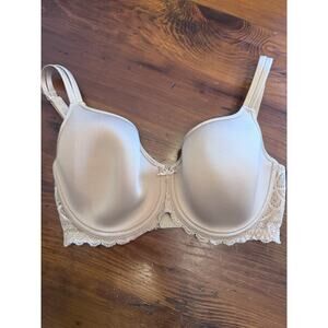 CHANTELLE Merci Spacer Full Coverage Underwire T-Shirt Bra 1747 Beige 32 DDD
